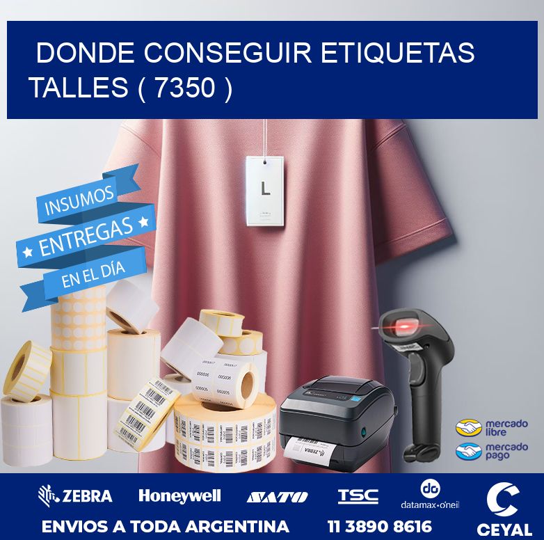 DONDE CONSEGUIR ETIQUETAS TALLES ( 7350 )