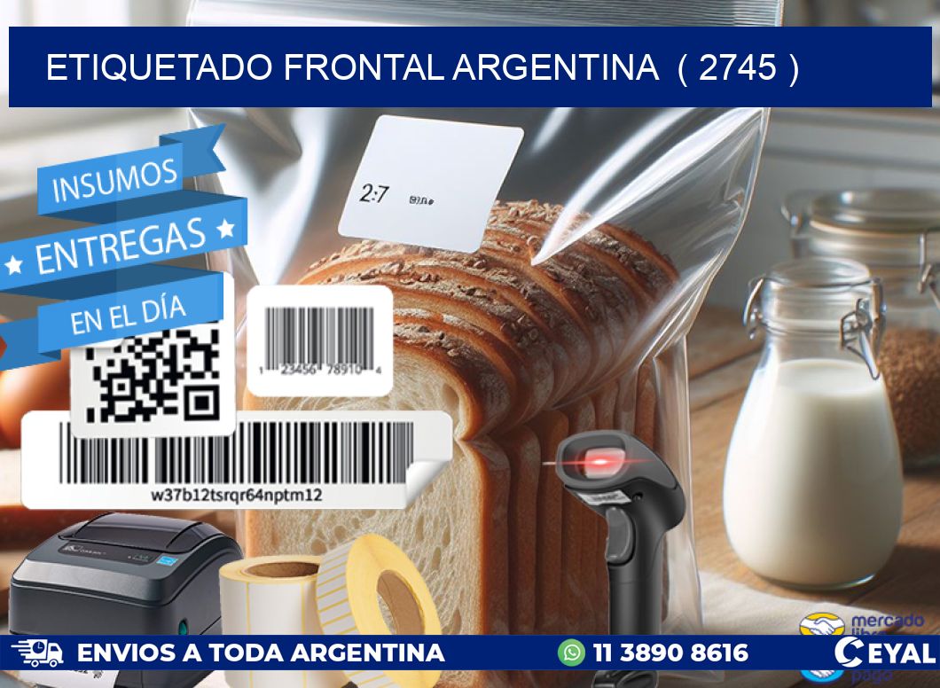 ETIQUETADO FRONTAL ARGENTINA  ( 2745 )