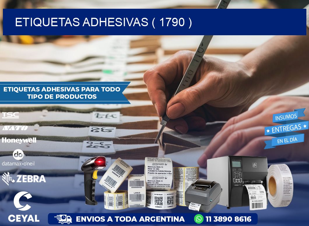 ETIQUETAS ADHESIVAS ( 1790 )