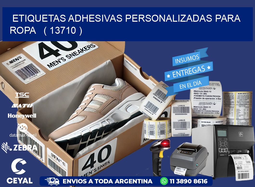 ETIQUETAS ADHESIVAS PERSONALIZADAS PARA ROPA   ( 13710 )