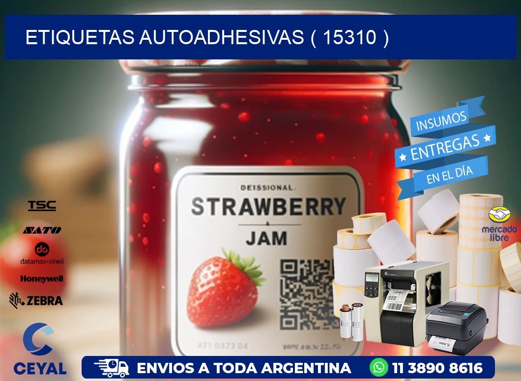 ETIQUETAS AUTOADHESIVAS ( 15310 )