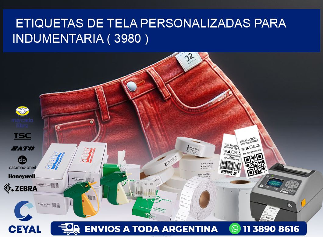 ETIQUETAS DE TELA PERSONALIZADAS PARA INDUMENTARIA ( 3980 )