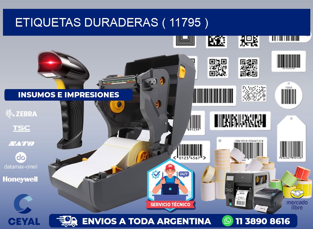 ETIQUETAS DURADERAS ( 11795 )