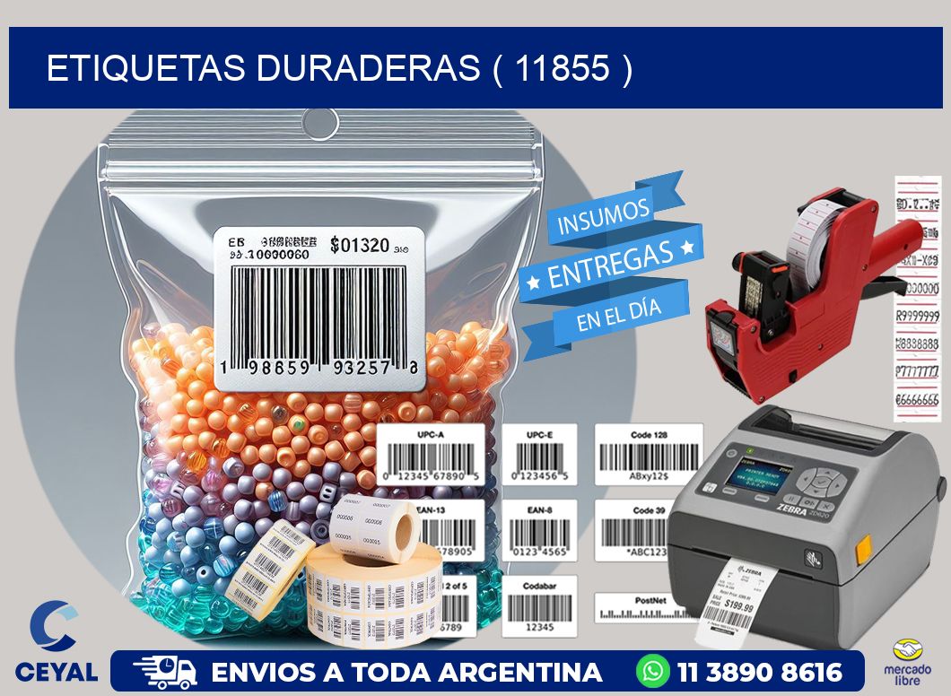 ETIQUETAS DURADERAS ( 11855 )