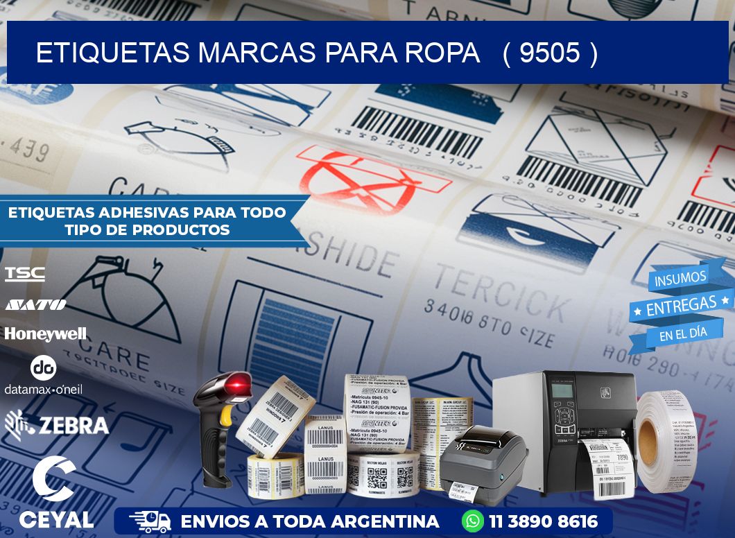 ETIQUETAS MARCAS PARA ROPA   ( 9505 )