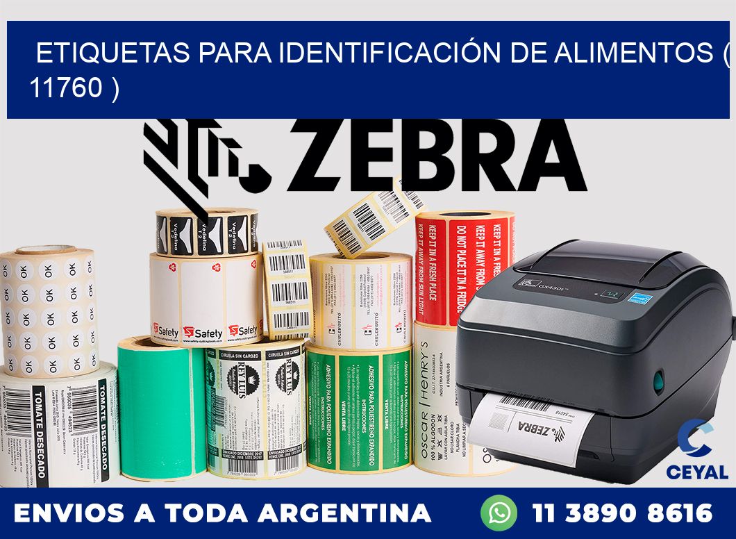 ETIQUETAS PARA IDENTIFICACIÓN DE ALIMENTOS ( 11760 )