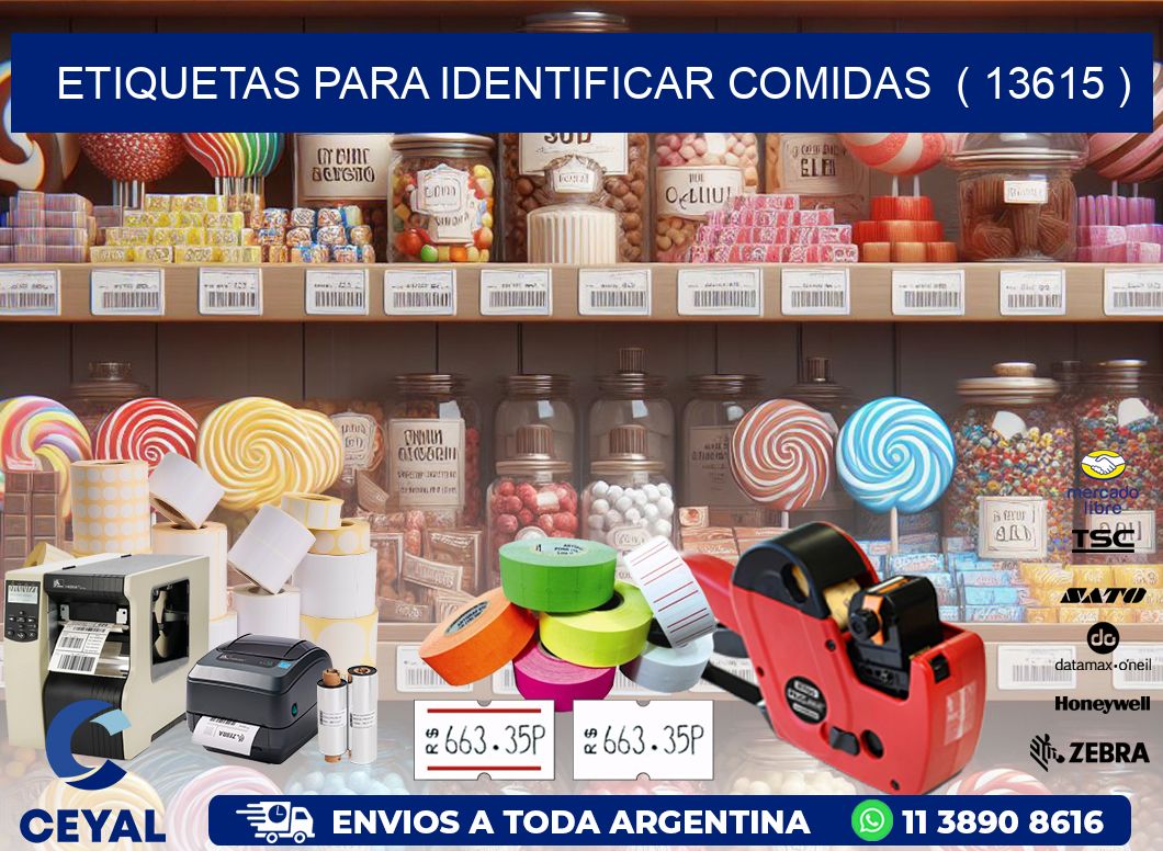 ETIQUETAS PARA IDENTIFICAR COMIDAS  ( 13615 )