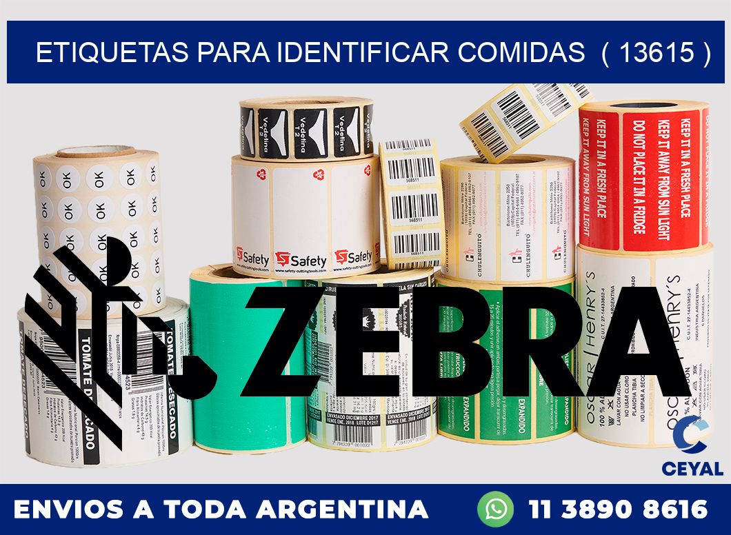 ETIQUETAS PARA IDENTIFICAR COMIDAS  ( 13615 )