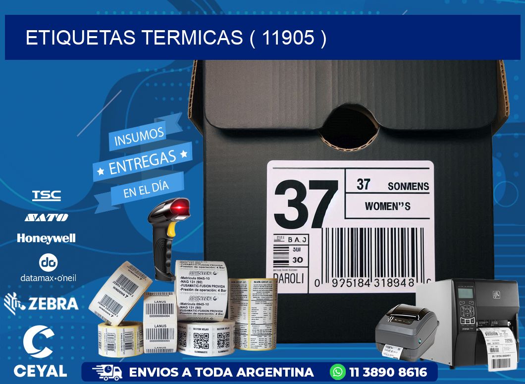 ETIQUETAS TERMICAS ( 11905 )