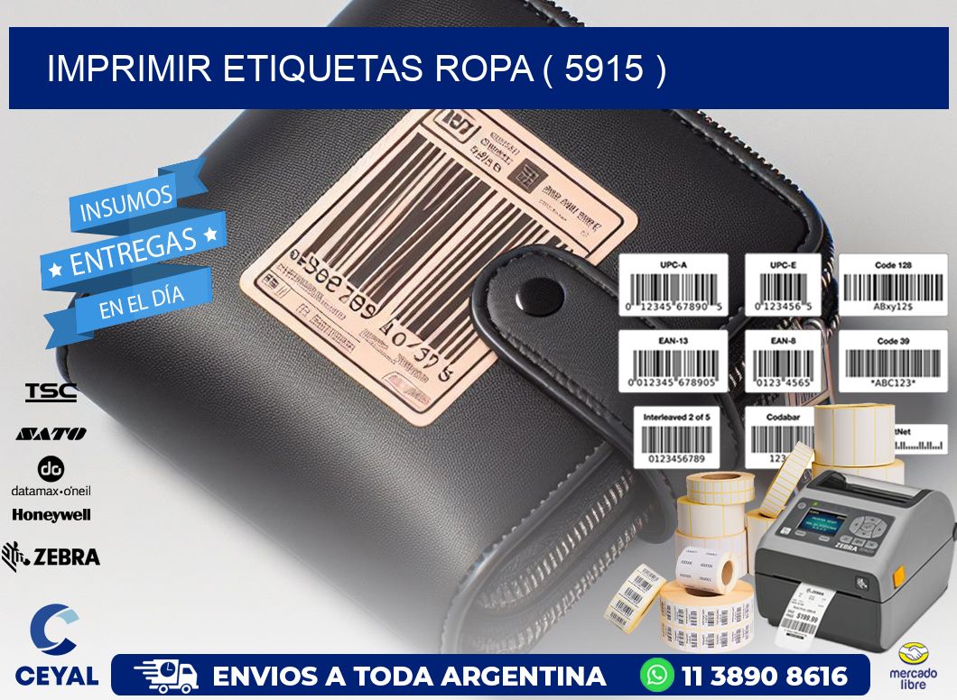 IMPRIMIR ETIQUETAS ROPA ( 5915 )