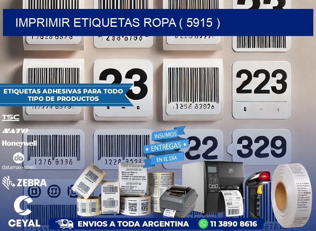 IMPRIMIR ETIQUETAS ROPA ( 5915 )