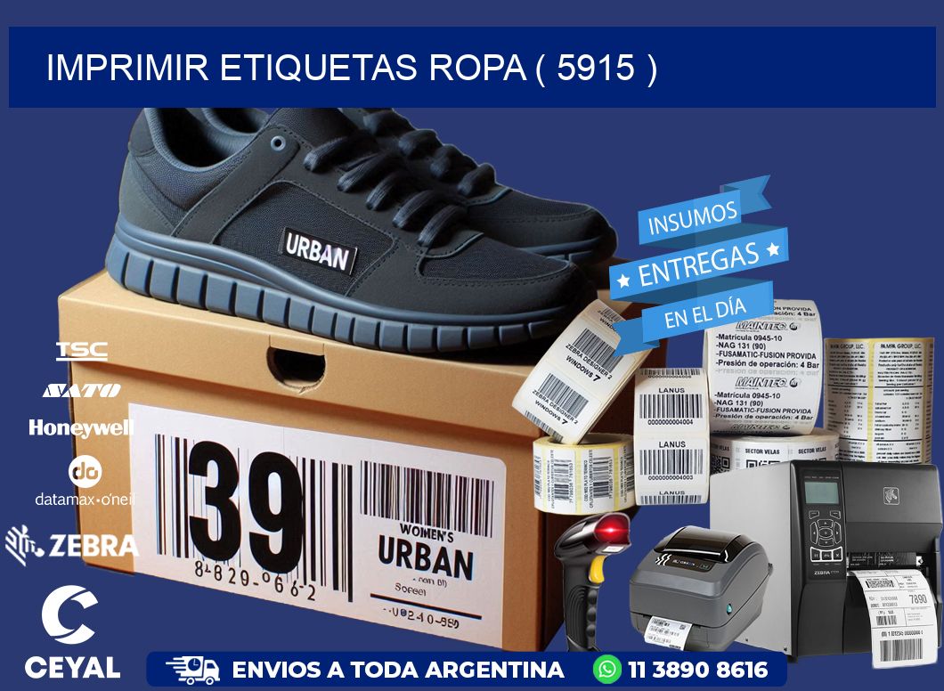 IMPRIMIR ETIQUETAS ROPA ( 5915 )