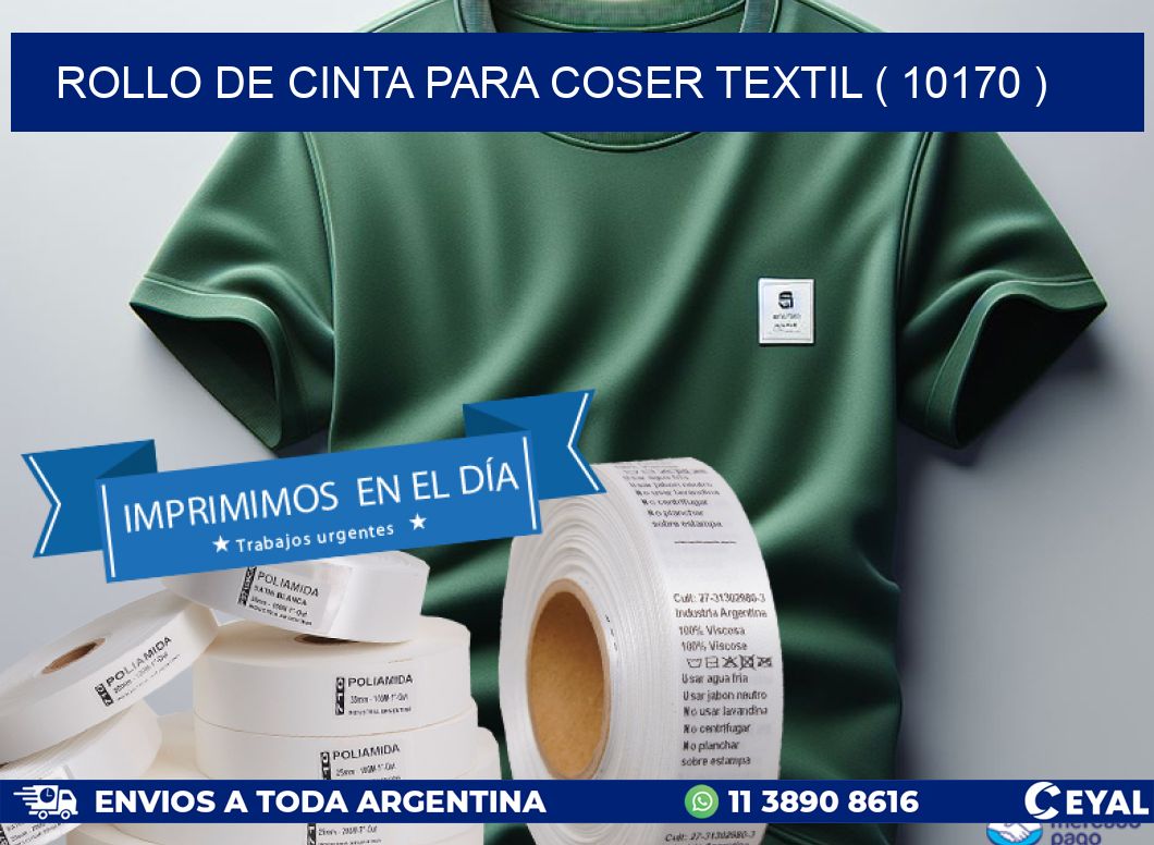 ROLLO DE CINTA PARA COSER TEXTIL ( 10170 )