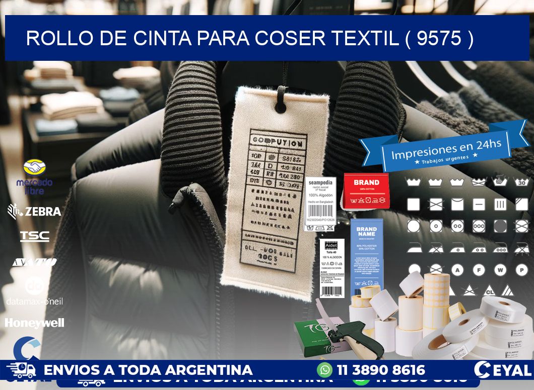 ROLLO DE CINTA PARA COSER TEXTIL ( 9575 )