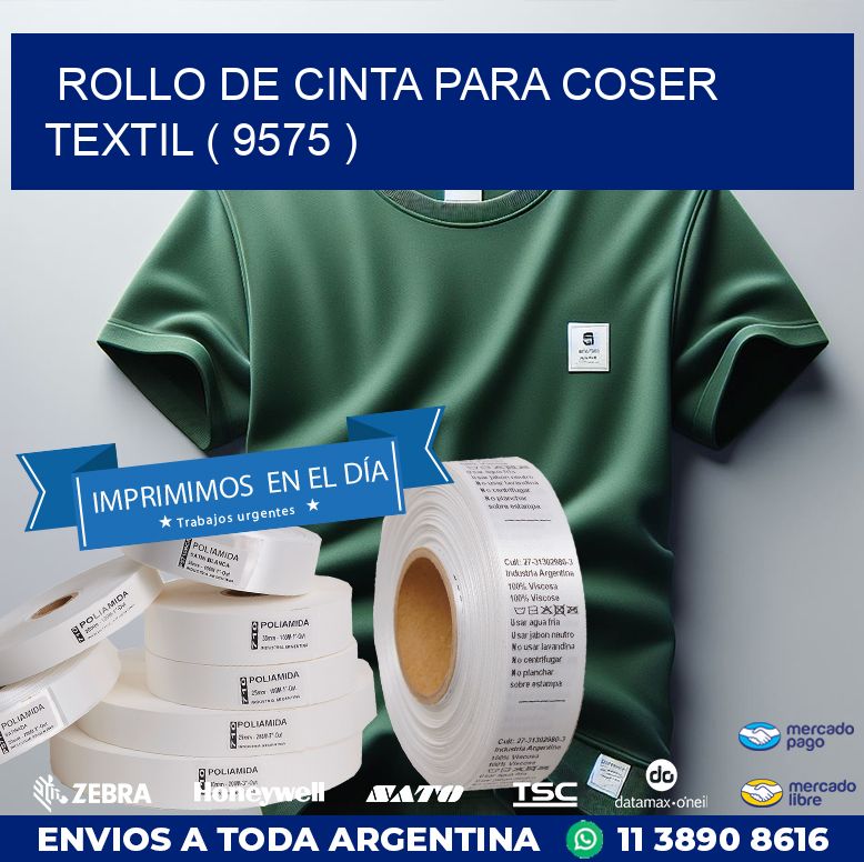 ROLLO DE CINTA PARA COSER TEXTIL ( 9575 )