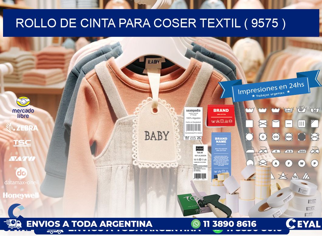 ROLLO DE CINTA PARA COSER TEXTIL ( 9575 )