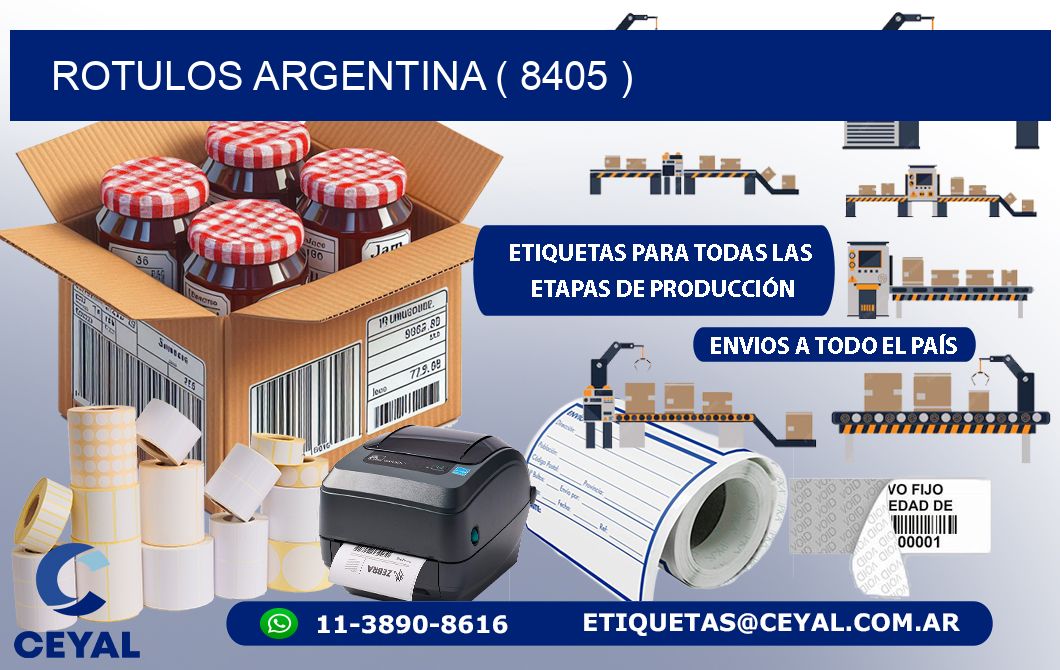 ROTULOS ARGENTINA ( 8405 )