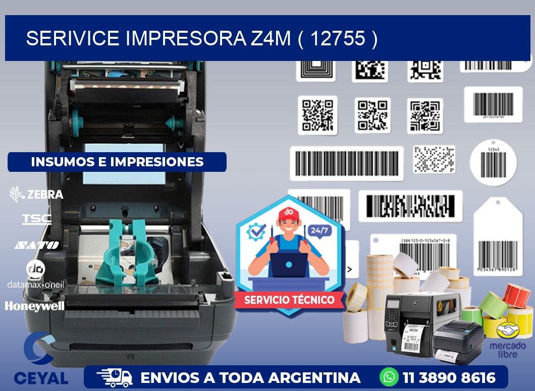 SERIVICE IMPRESORA Z4M ( 12755 )