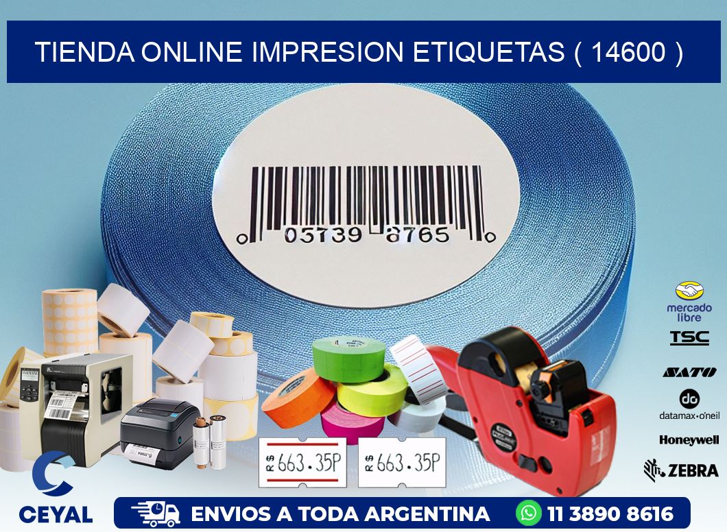 TIENDA ONLINE IMPRESION ETIQUETAS ( 14600 )