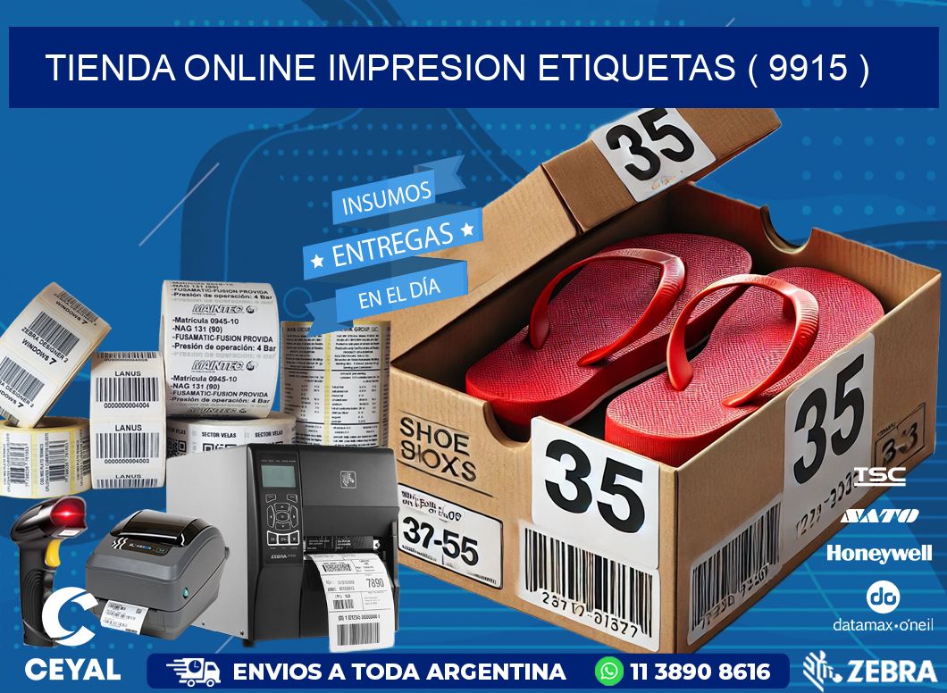 TIENDA ONLINE IMPRESION ETIQUETAS ( 9915 )