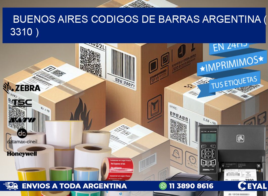 buenos aires codigos de barras argentina ( 3310 )