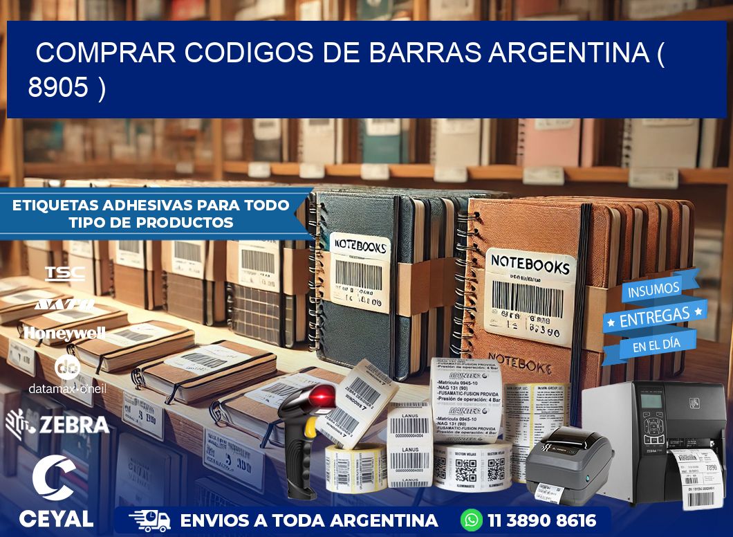 comprar codigos de barras argentina ( 8905 )
