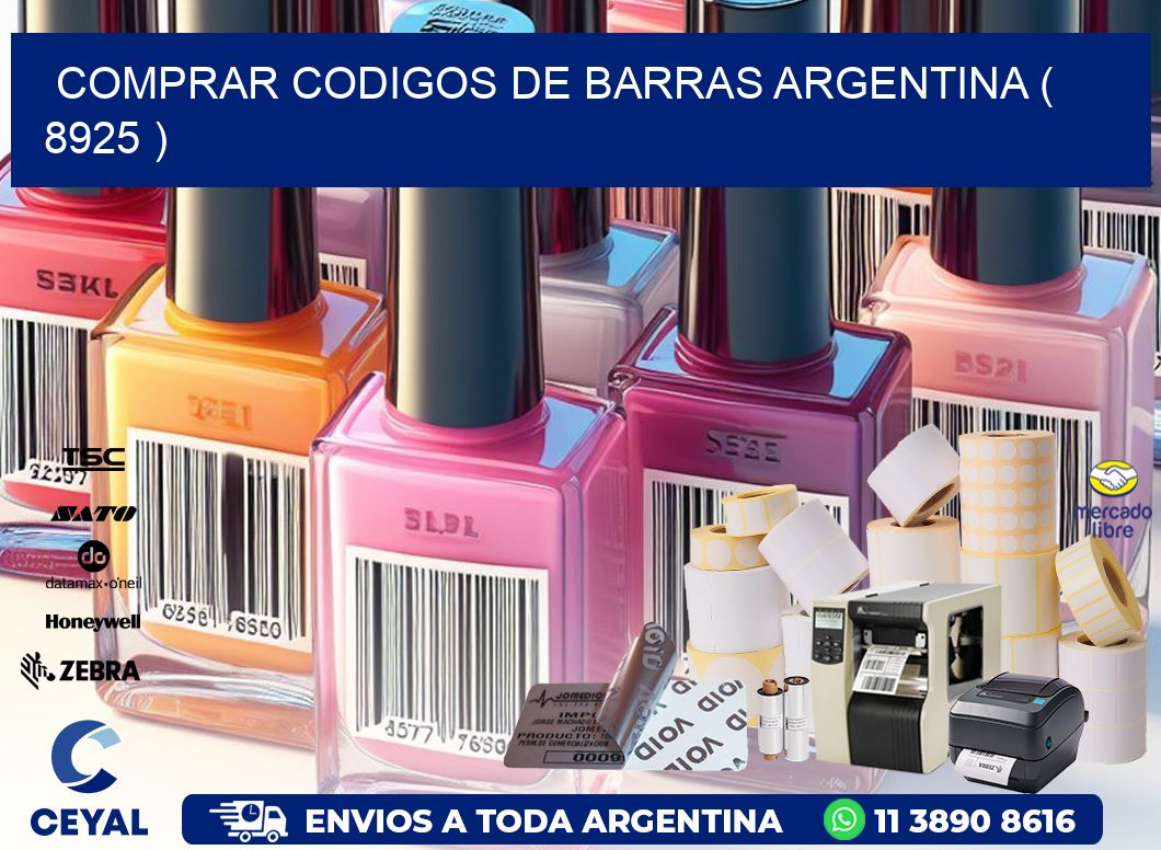 comprar codigos de barras argentina ( 8925 )