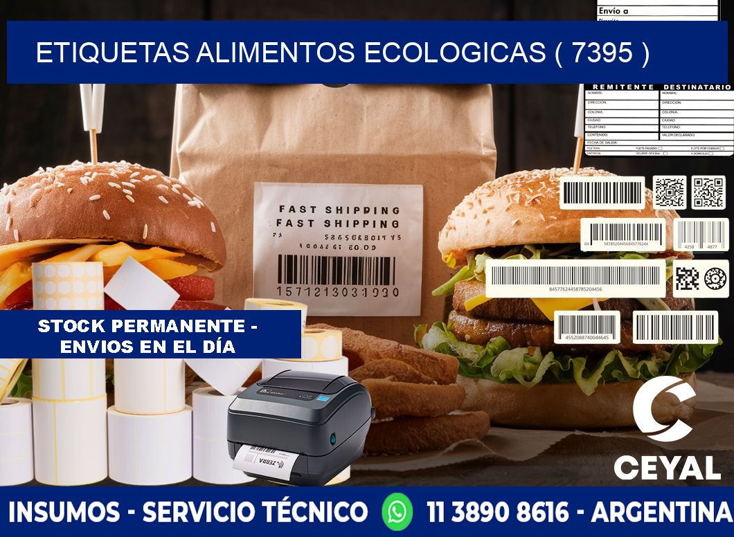 etiquetas alimentos ecologicas ( 7395 )