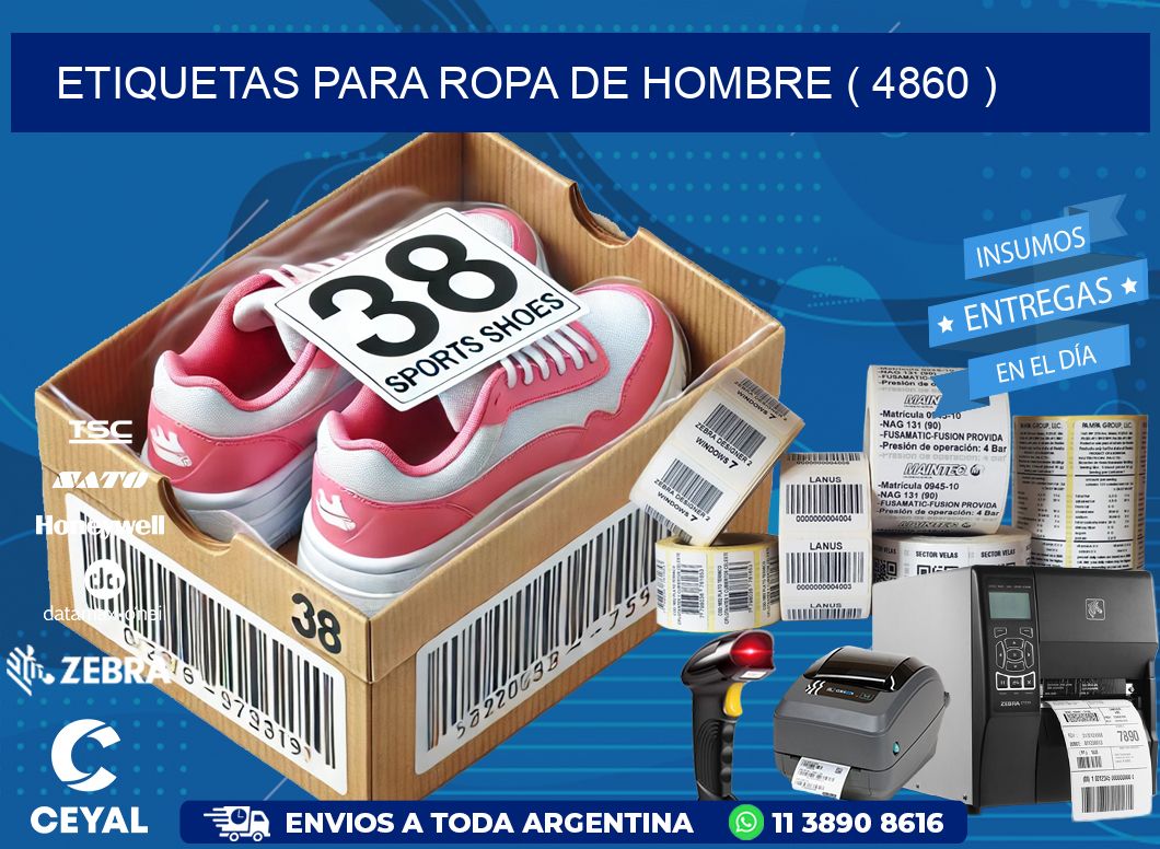 etiquetas para ropa de hombre ( 4860 )