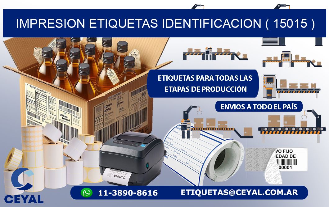 impresion etiquetas identificacion ( 15015 )