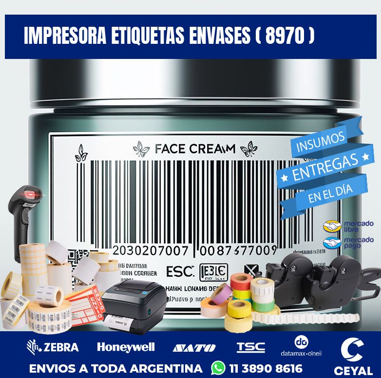 impresora etiquetas envases ( 8970 )