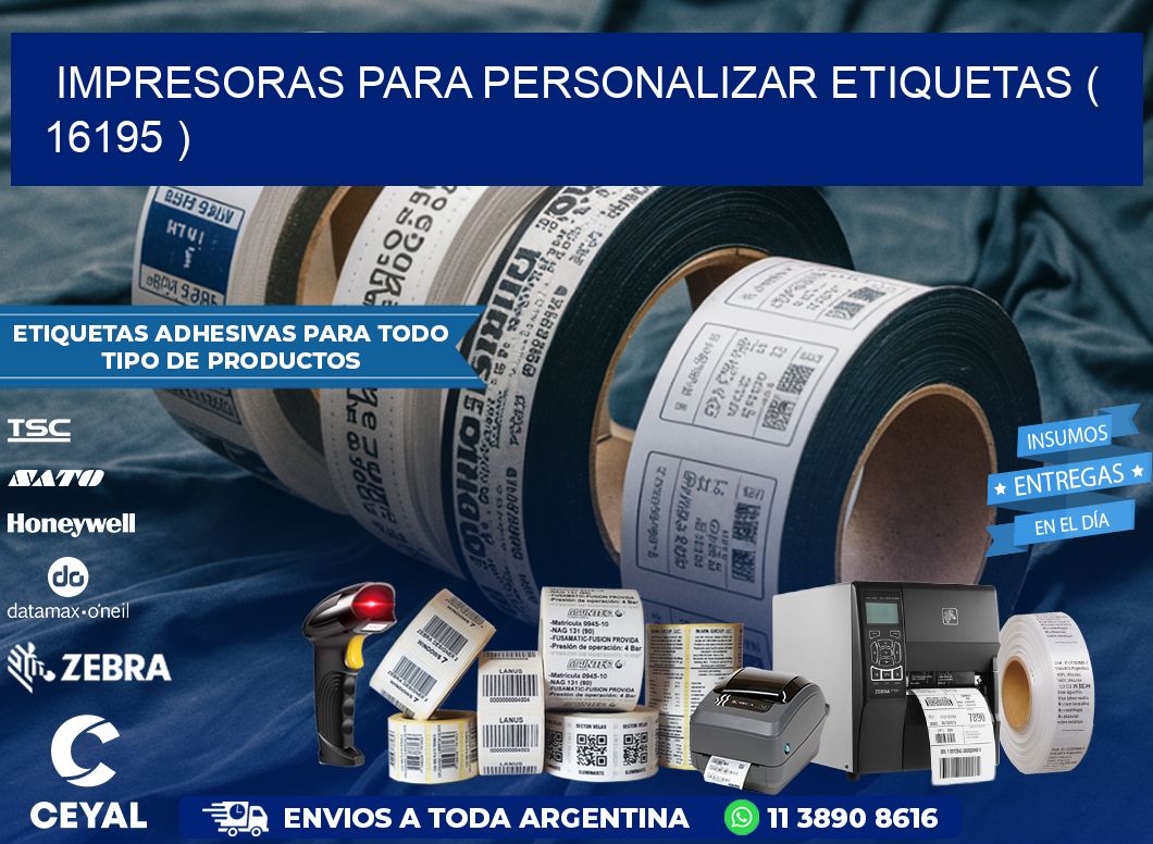 impresoras para personalizar etiquetas ( 16195 )