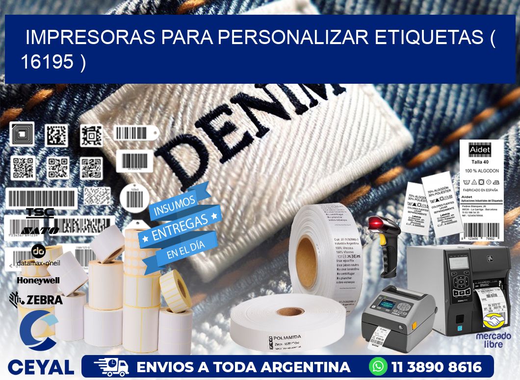 impresoras para personalizar etiquetas ( 16195 )
