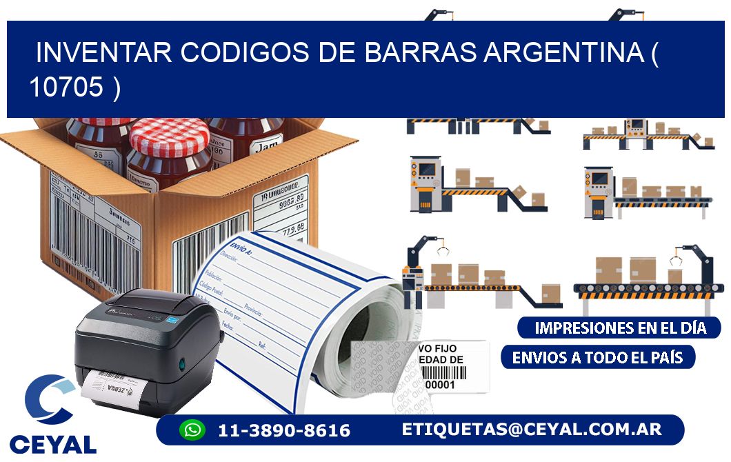 inventar codigos de barras argentina ( 10705 )
