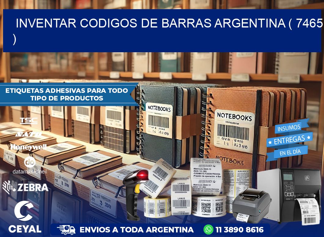 inventar codigos de barras argentina ( 7465 )