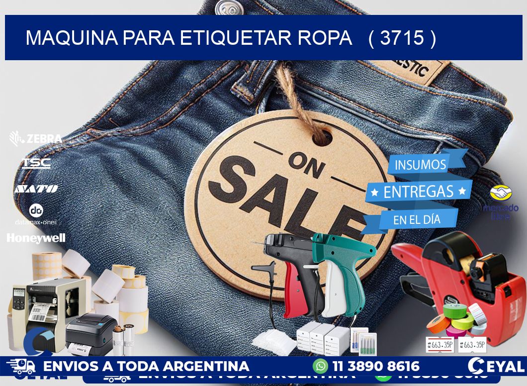 maquina para etiquetar ropa   ( 3715 )
