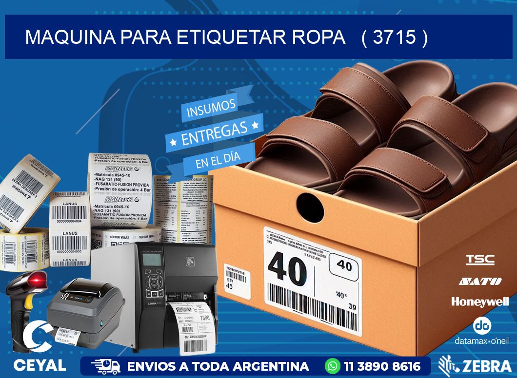 maquina para etiquetar ropa   ( 3715 )