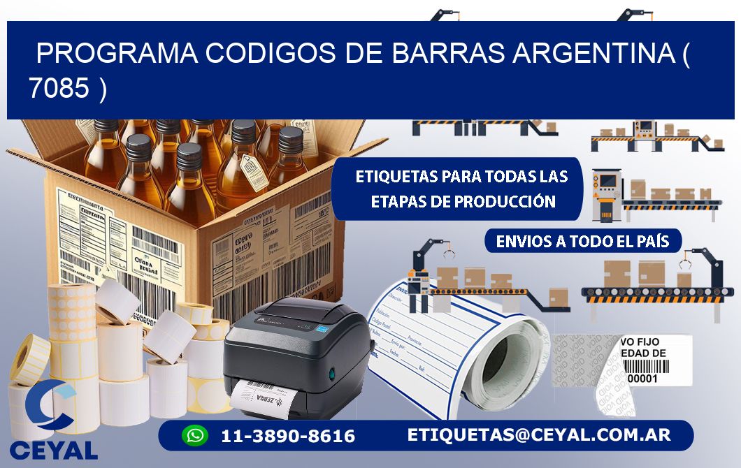 programa codigos de barras argentina ( 7085 )