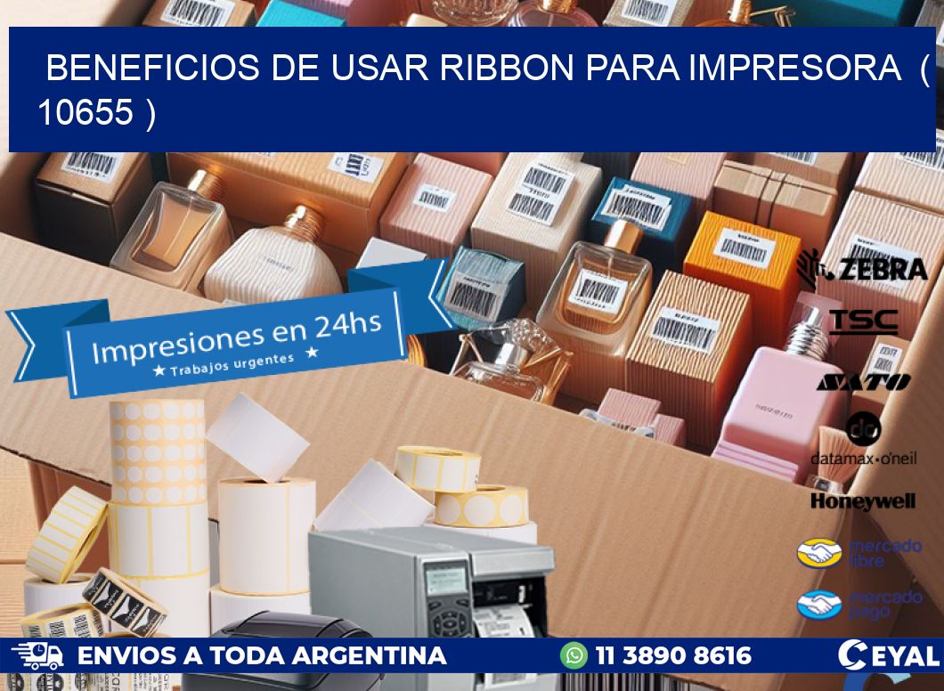 BENEFICIOS DE USAR RIBBON PARA IMPRESORA  ( 10655 )