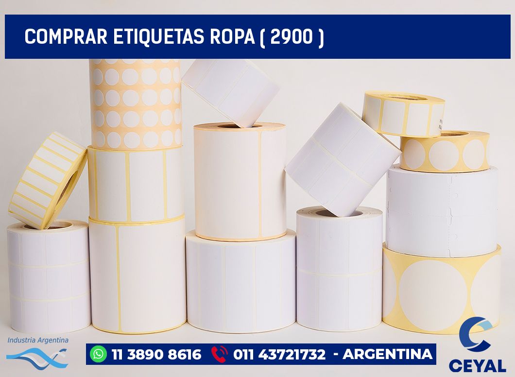 COMPRAR ETIQUETAS ROPA ( 2900 )