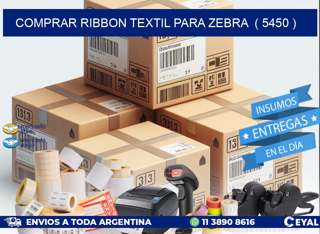 COMPRAR RIBBON TEXTIL PARA ZEBRA  ( 5450 )