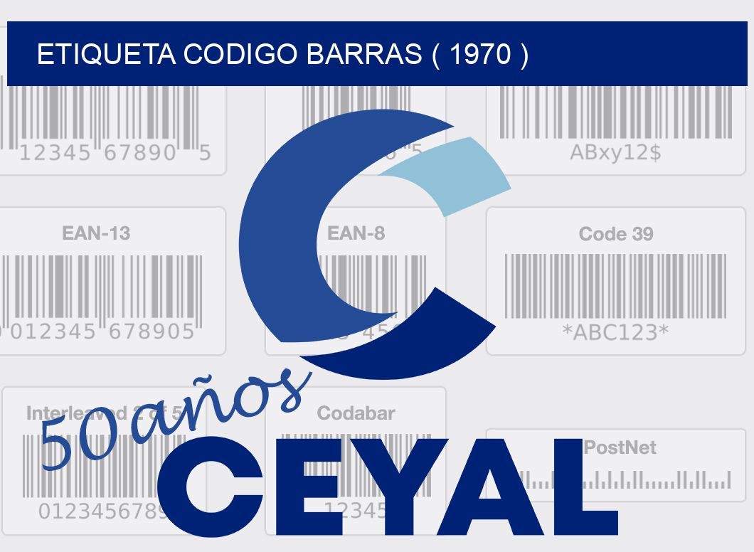 ETIQUETA CODIGO BARRAS ( 1970 )