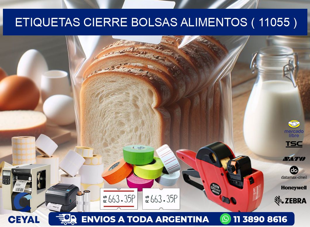 ETIQUETAS CIERRE BOLSAS ALIMENTOS ( 11055 )
