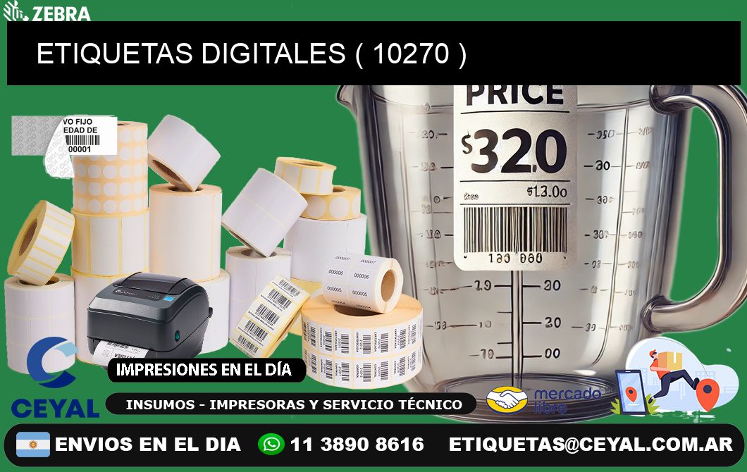 ETIQUETAS DIGITALES ( 10270 )