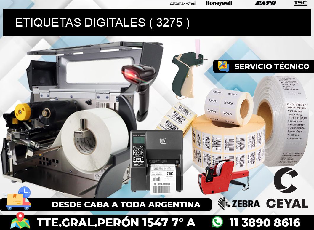 ETIQUETAS DIGITALES ( 3275 )