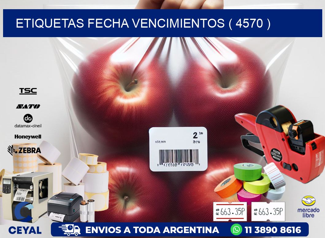 ETIQUETAS FECHA VENCIMIENTOS ( 4570 )