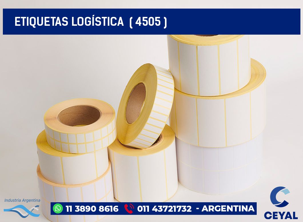 ETIQUETAS LOGÍSTICA  ( 4505 )
