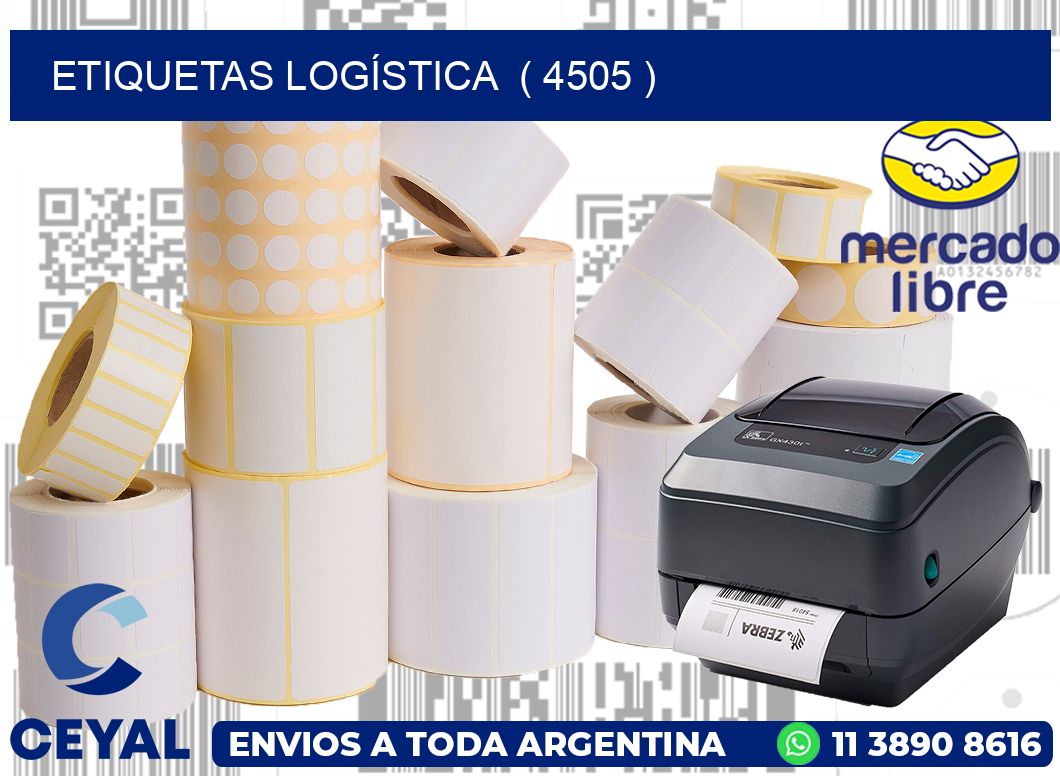 ETIQUETAS LOGÍSTICA  ( 4505 )