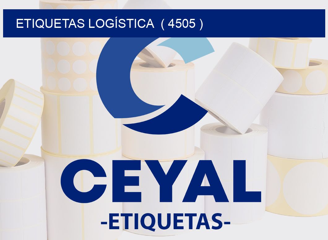 ETIQUETAS LOGÍSTICA  ( 4505 )