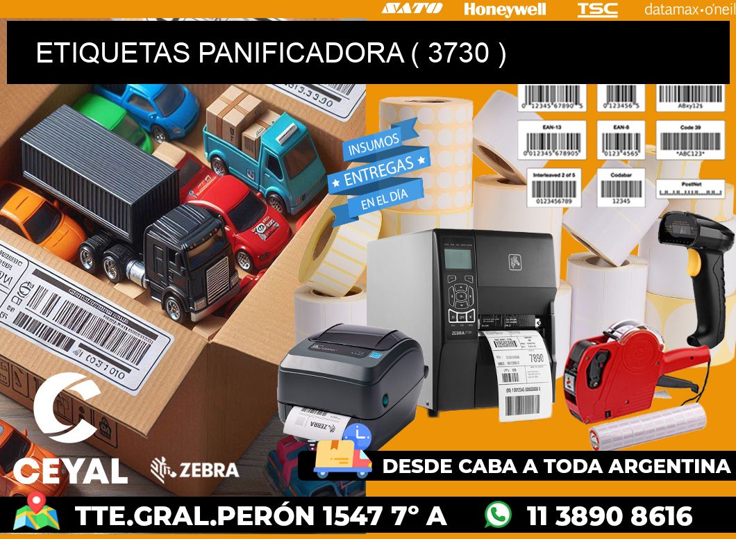 ETIQUETAS PANIFICADORA ( 3730 )